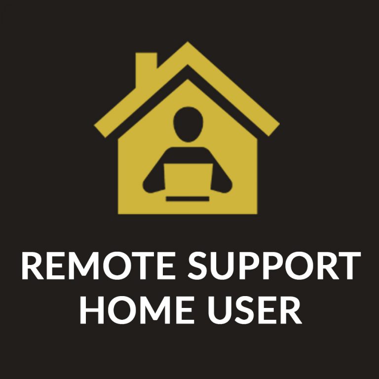 Remote IT Support Home User PC Man